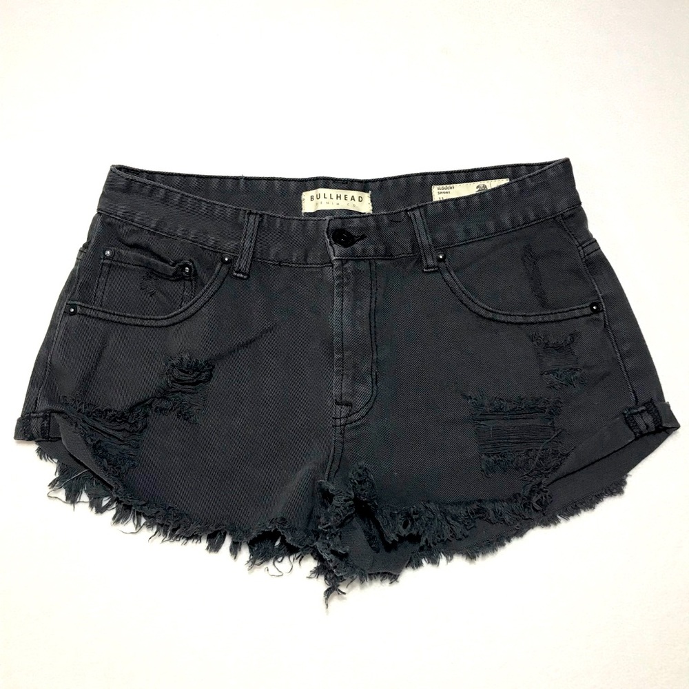 BULLHEAD - Distressed Black Denim - 11